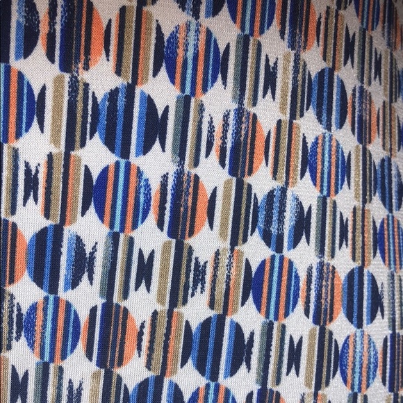 🆕 Navy Multi Colored Circle Maxi Dress - Picture 4 of 8